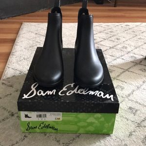 Sam Edelman “Tinsley” Rain Boot - Matte Black